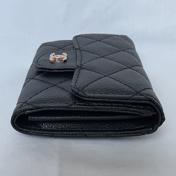 Chanel Quilted Change Purse Card Holder Wallet VIP - Picture 5 of 9